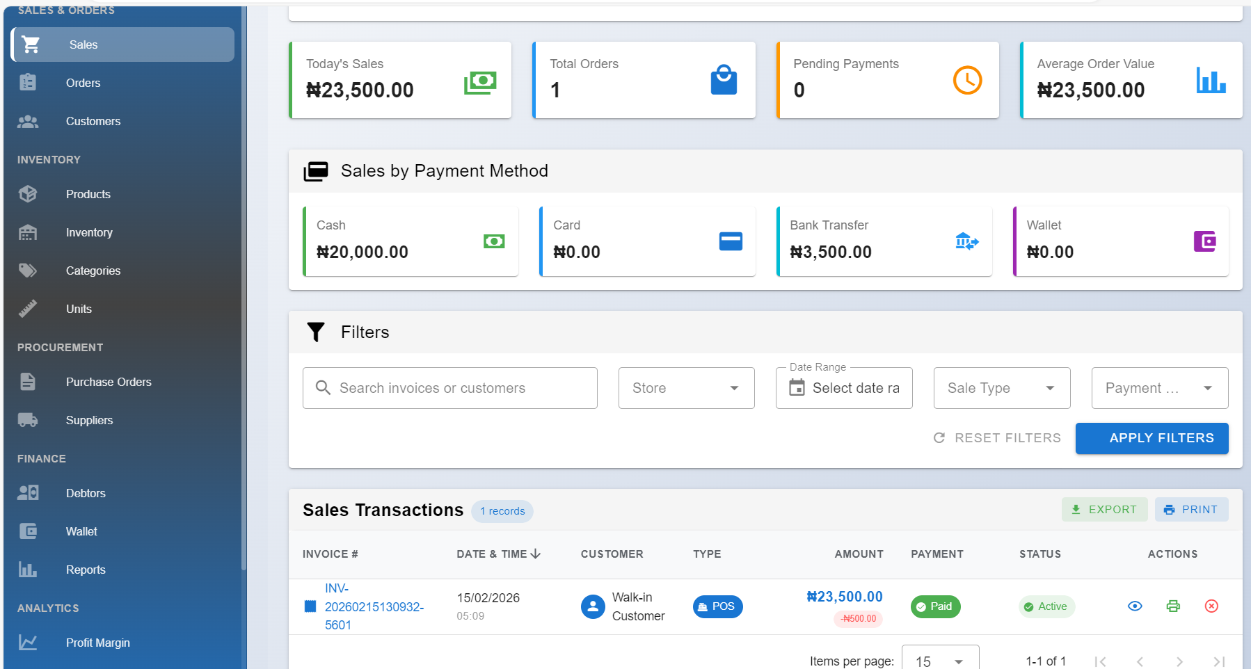 Inventory Management System